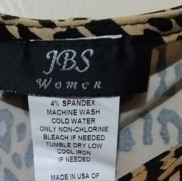 JBS ANIMAL PRINT nightie plus sz 3x - Picture 2 of 5